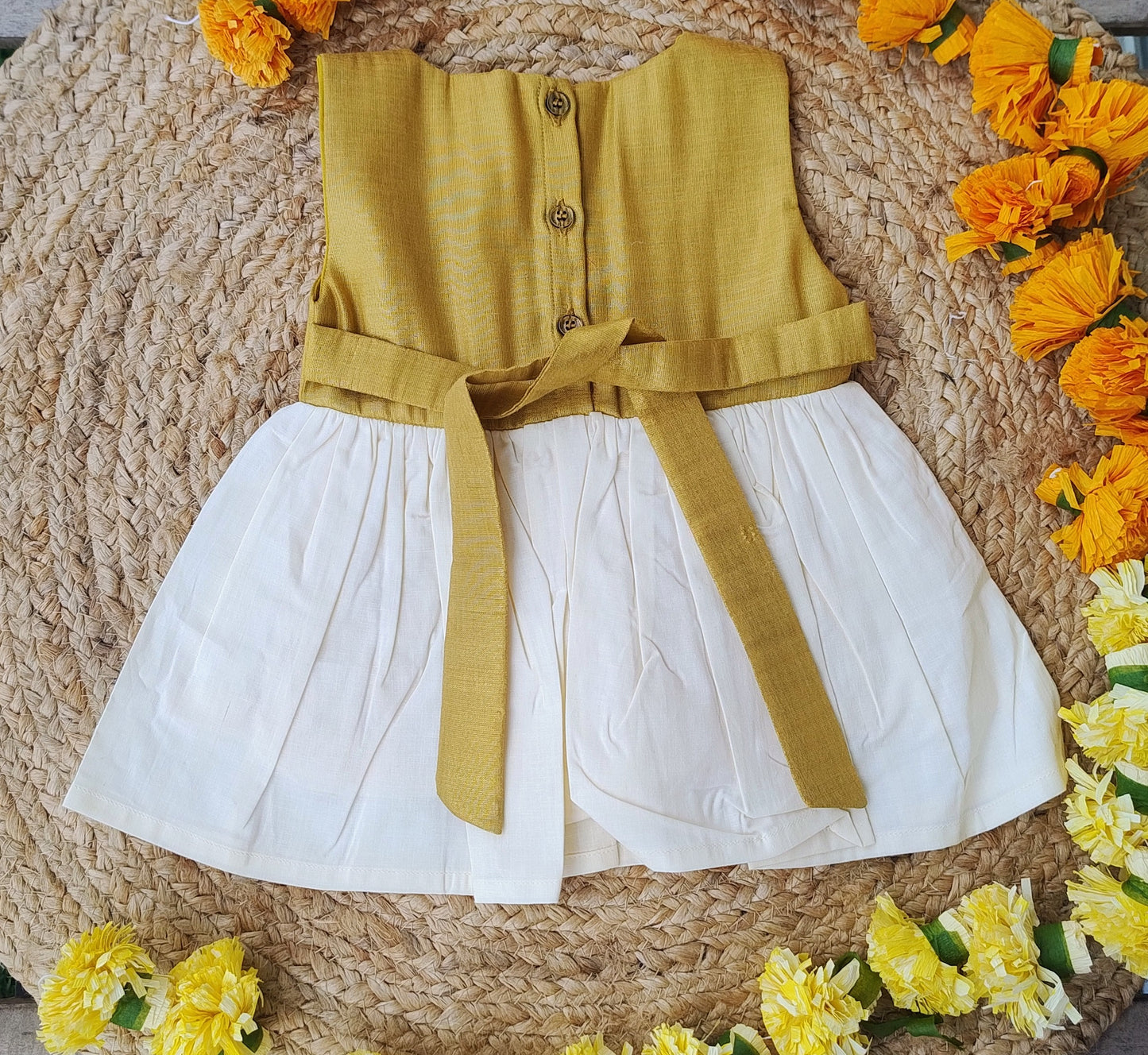 Traditional Mayilpeeli frock