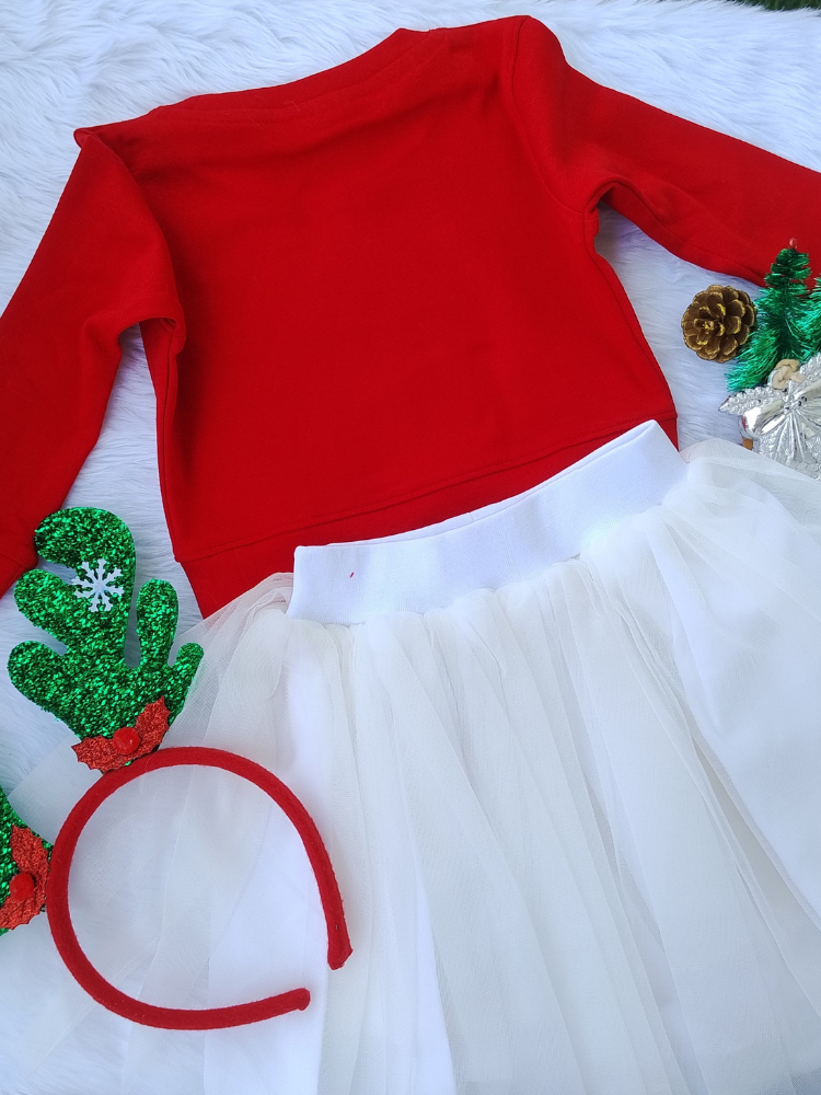 Red Skirt and Top