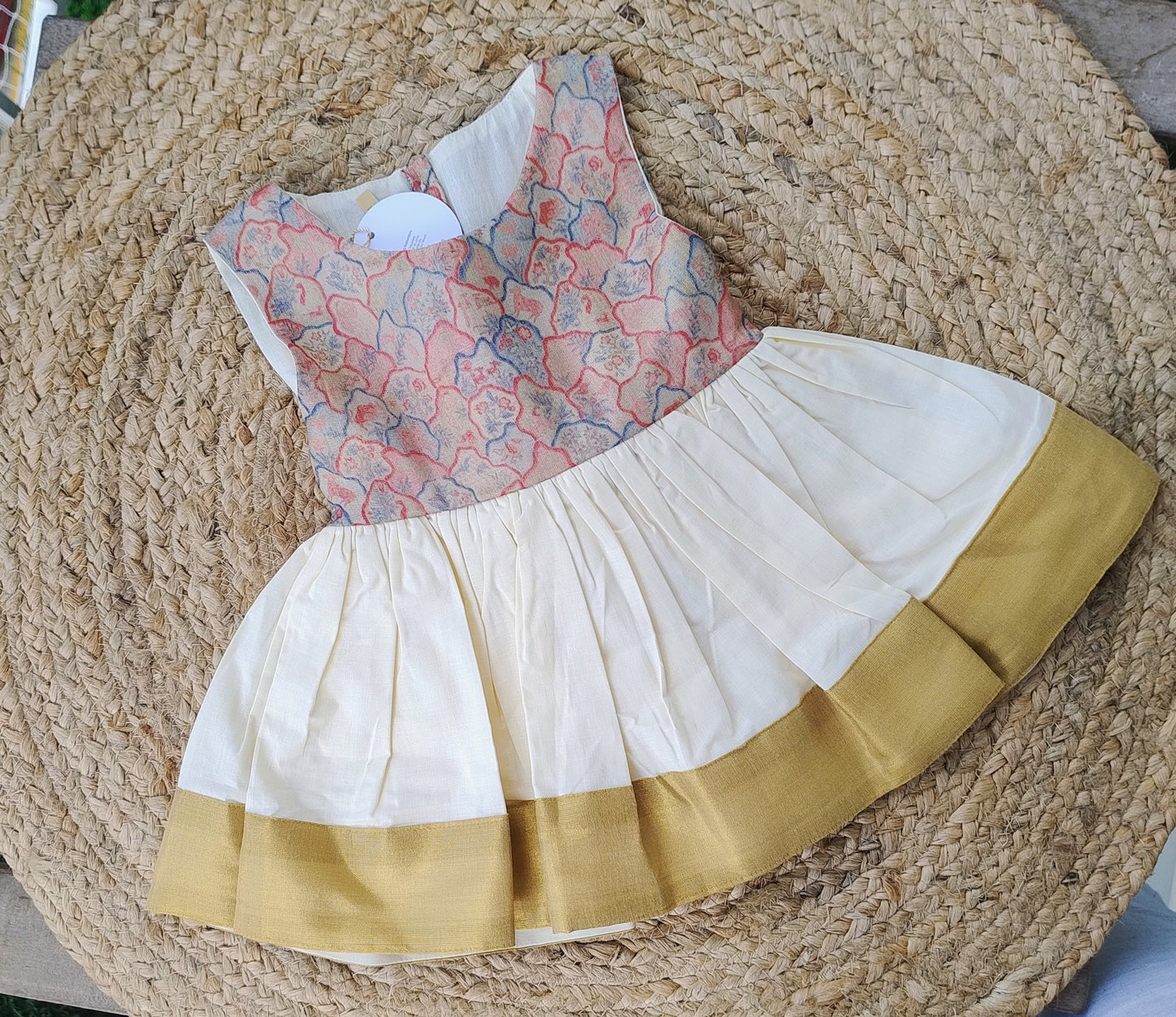 Traditional kasav frock