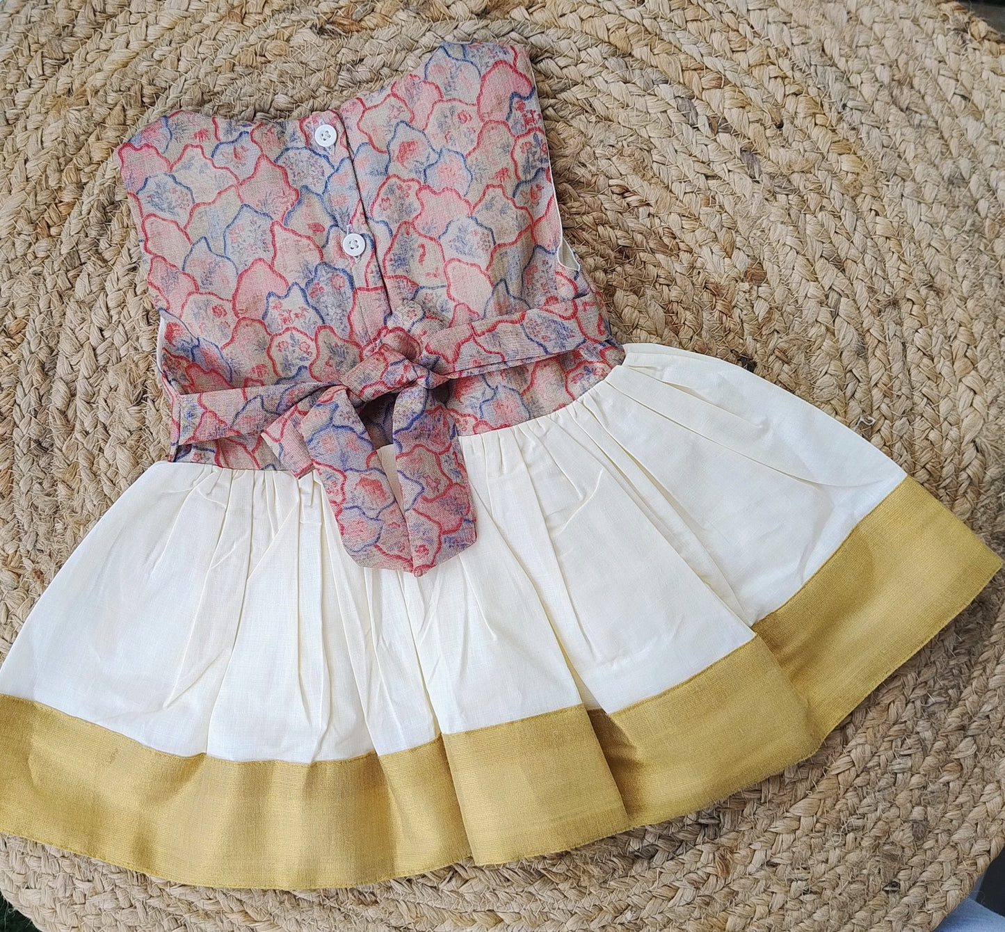 Traditional kasav frock
