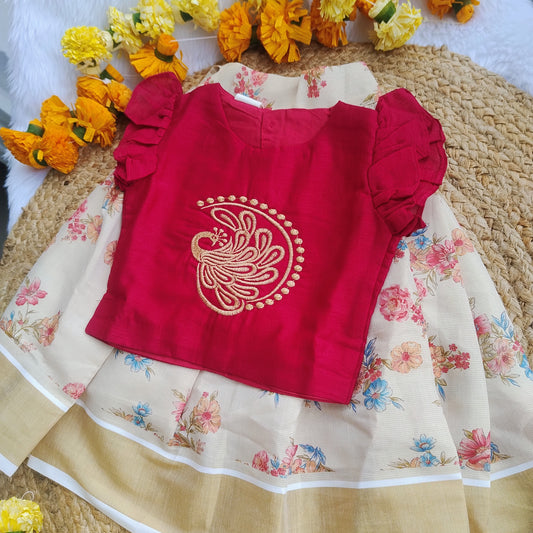 Ranipink Pattupavada