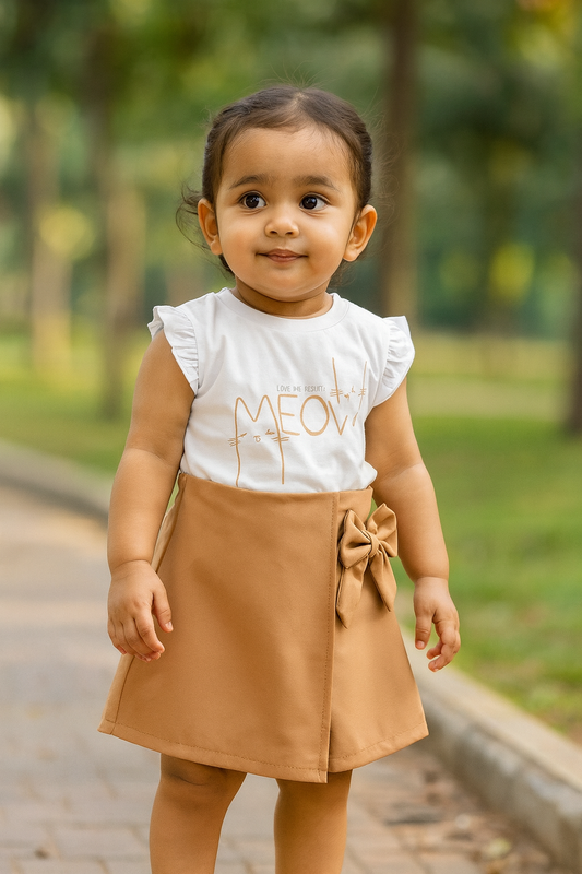 Skort skirt and top