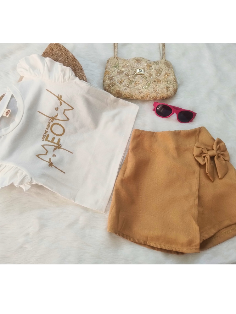 Skort skirt and top