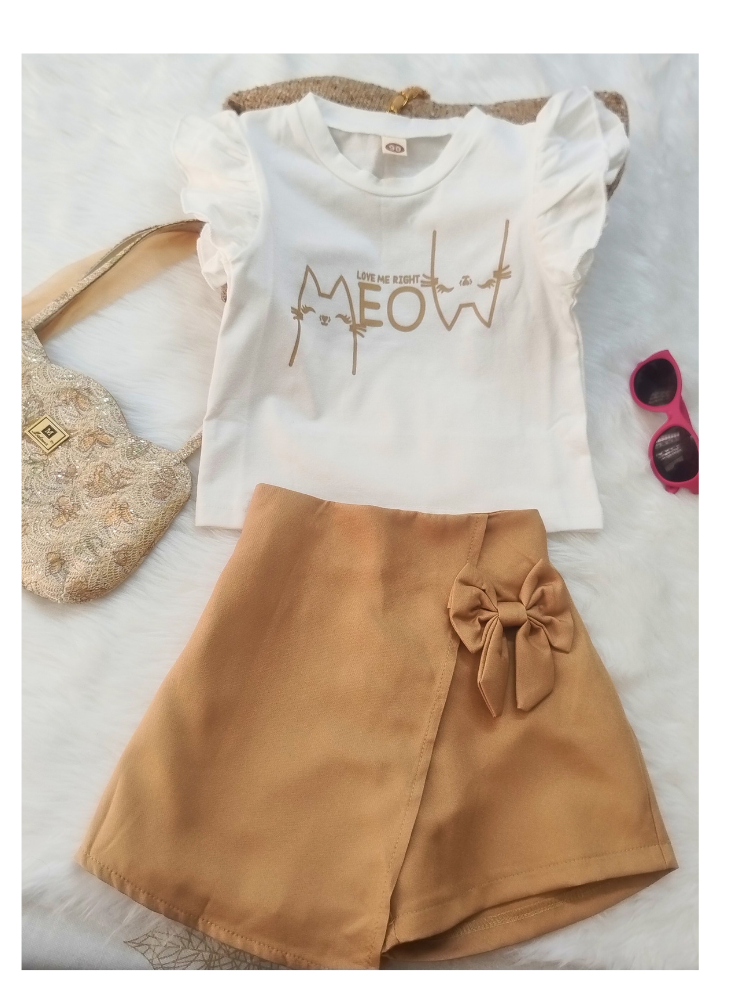 Skort skirt and top