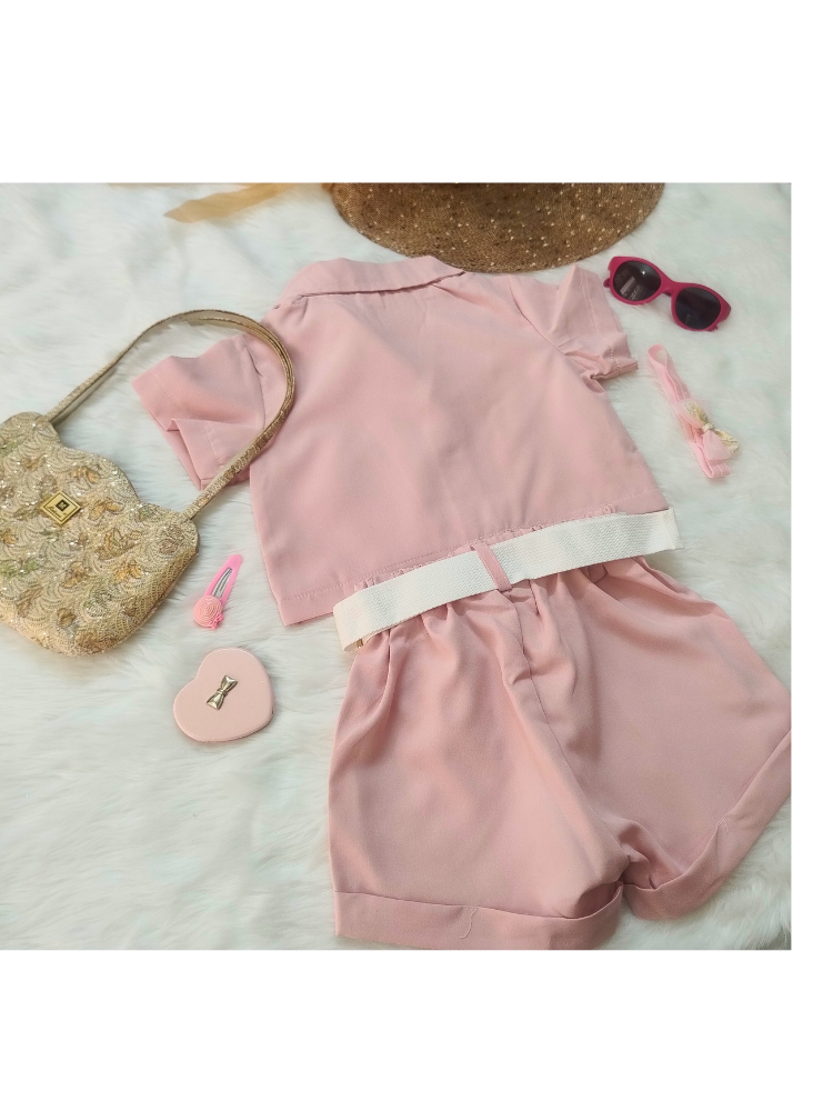Shorts and Top with pouch