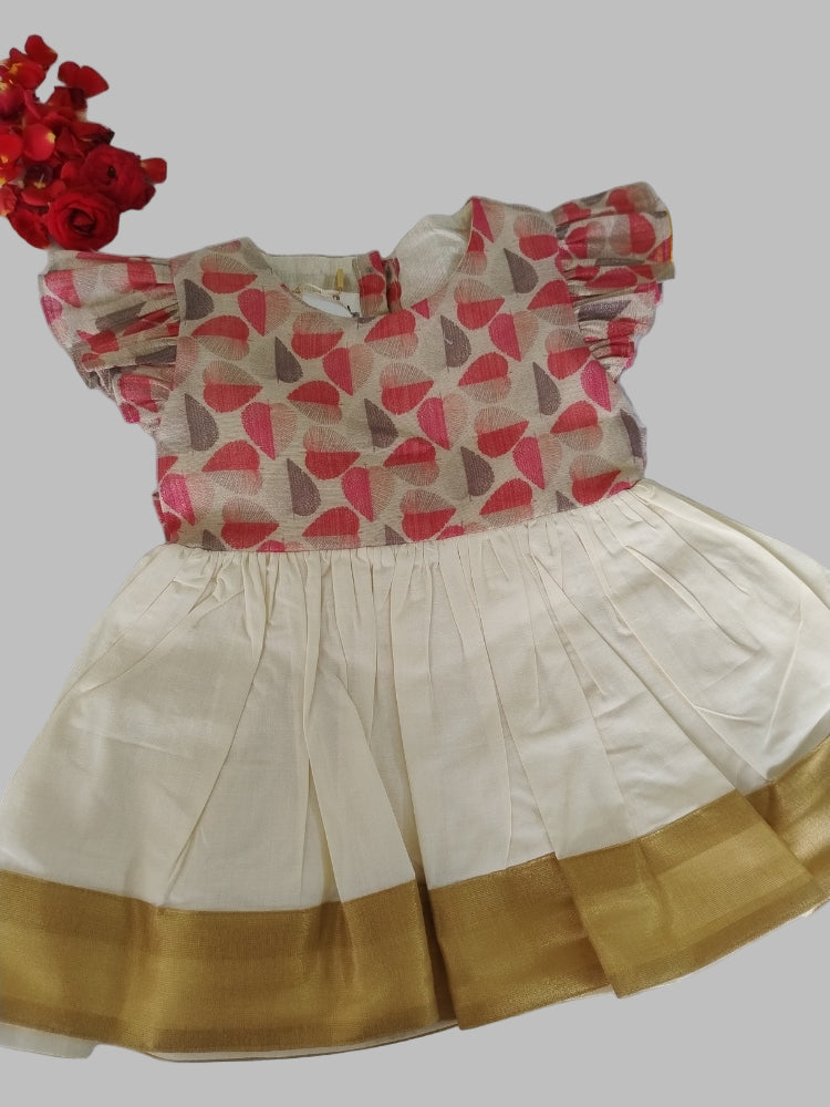 Traditional kasav frock