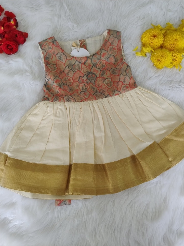 Traditional kasav frock