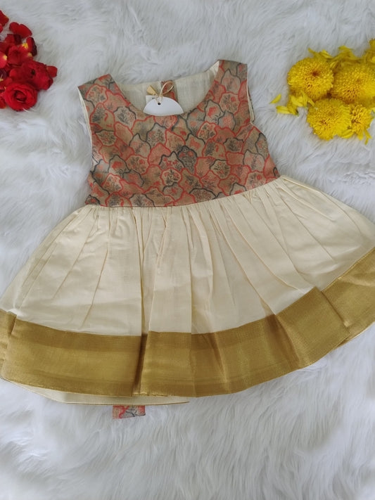 Traditional kasav frock