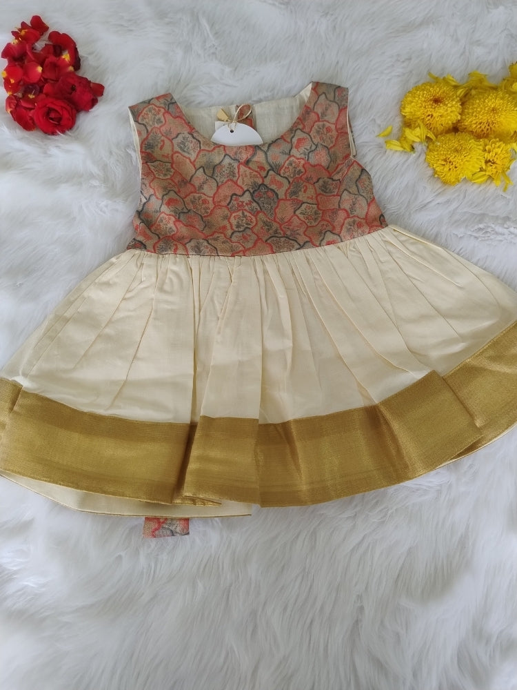 Traditional kasav frock