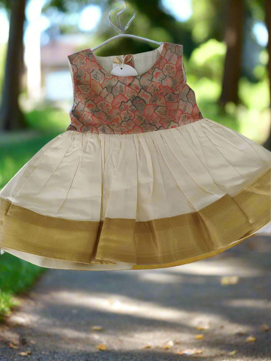 Traditional kasav frock