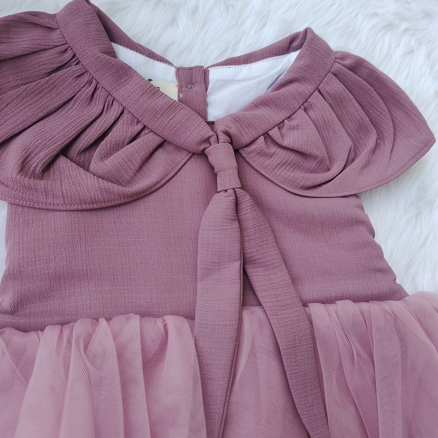 partywear pink frock