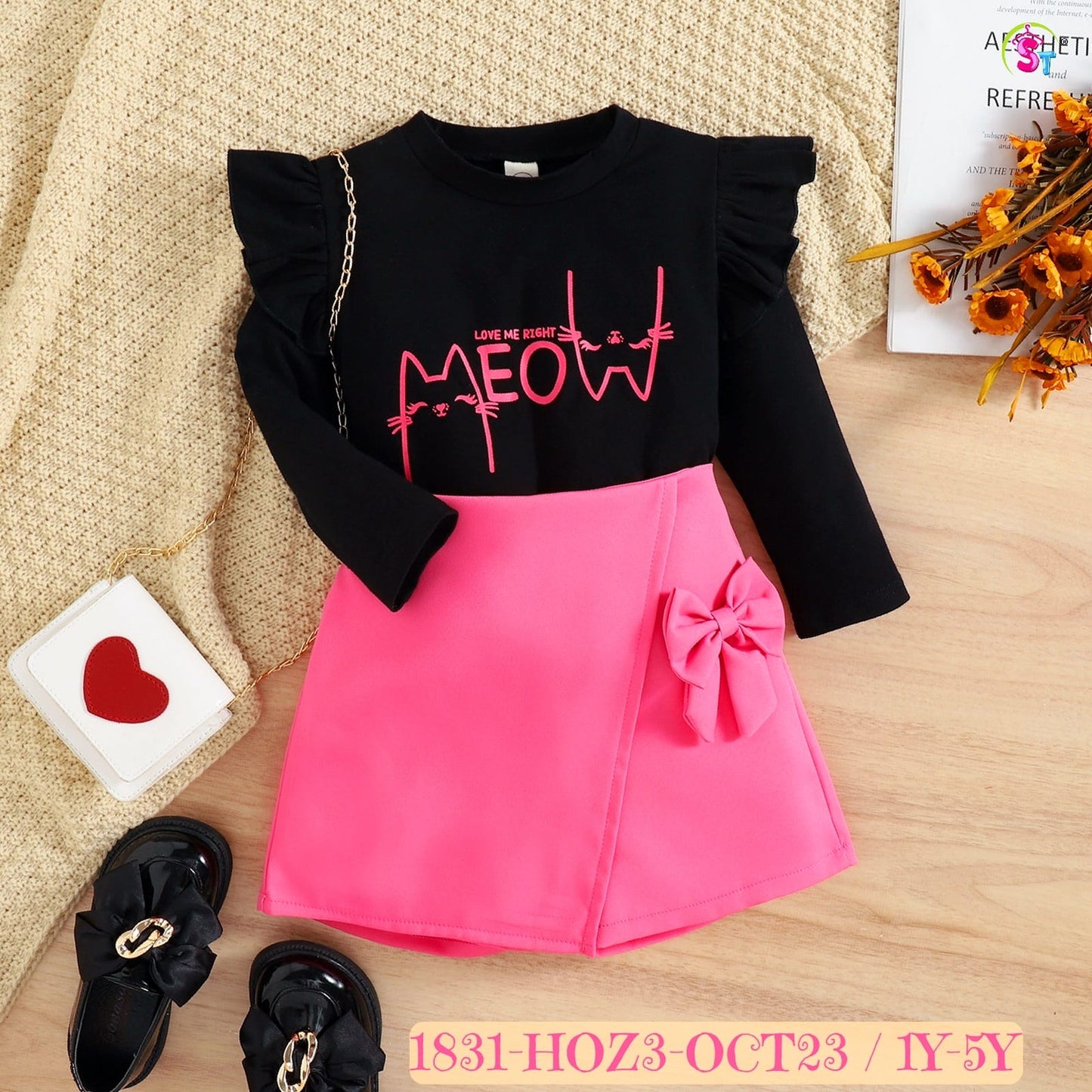 Skort skirt and top