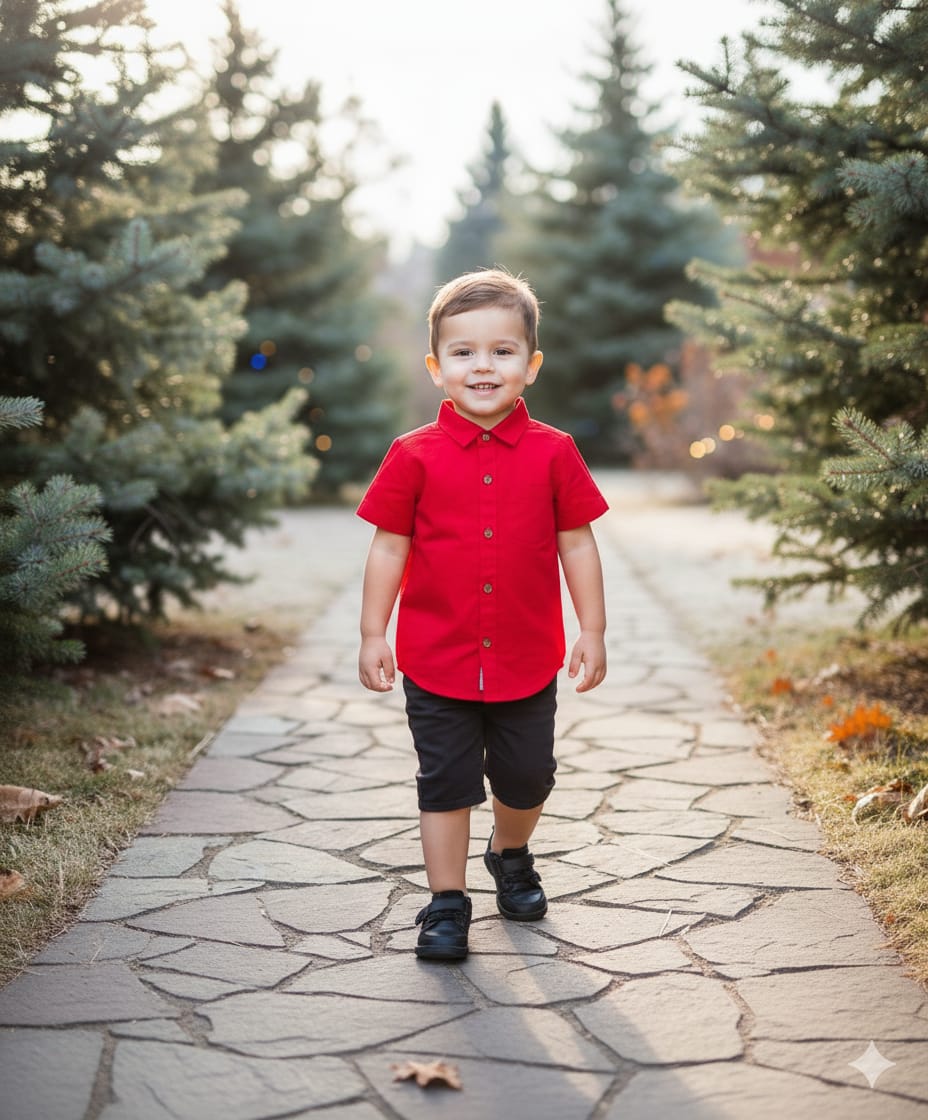 Short sleeve Red shirt