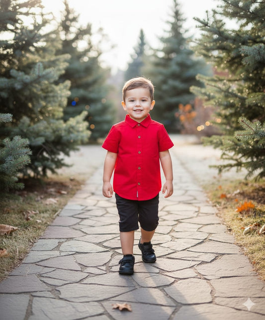 Short sleeve Red shirt