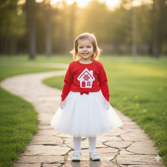 Red Skirt and Top